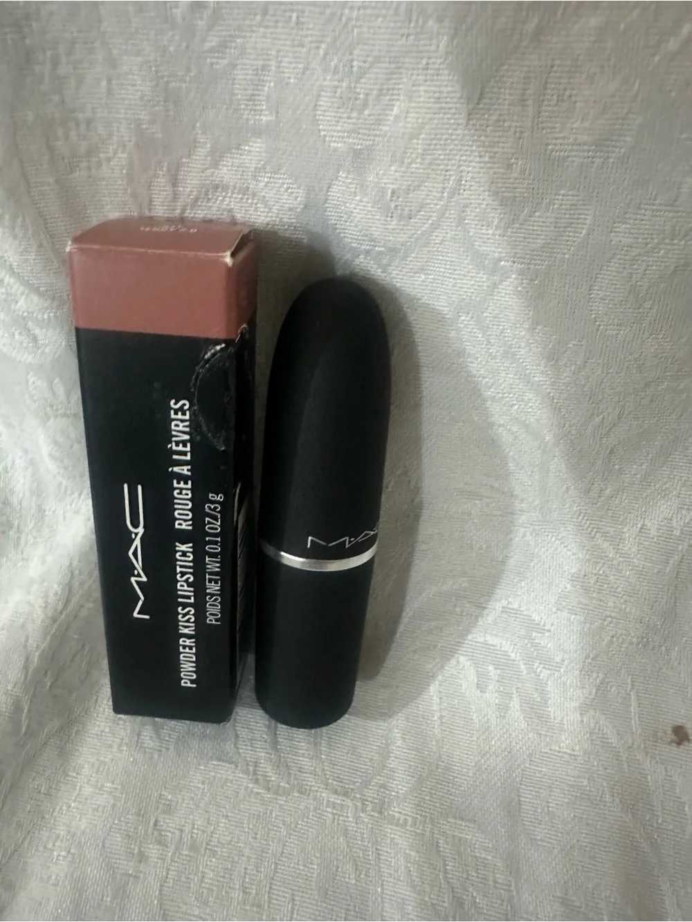 MAC Powder Kiss Lipstick Teddy 2.0 NIB